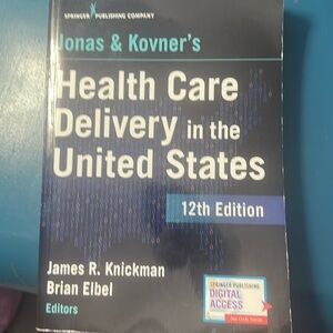 Healthcare delivery in the United States. 12th edition.